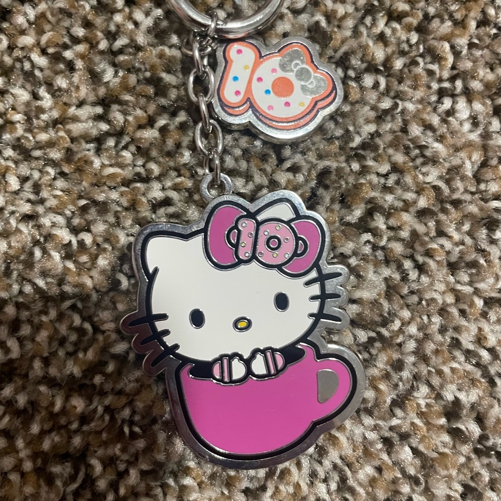 Hello Kitty Cafe 10th Anniversary Keychain
